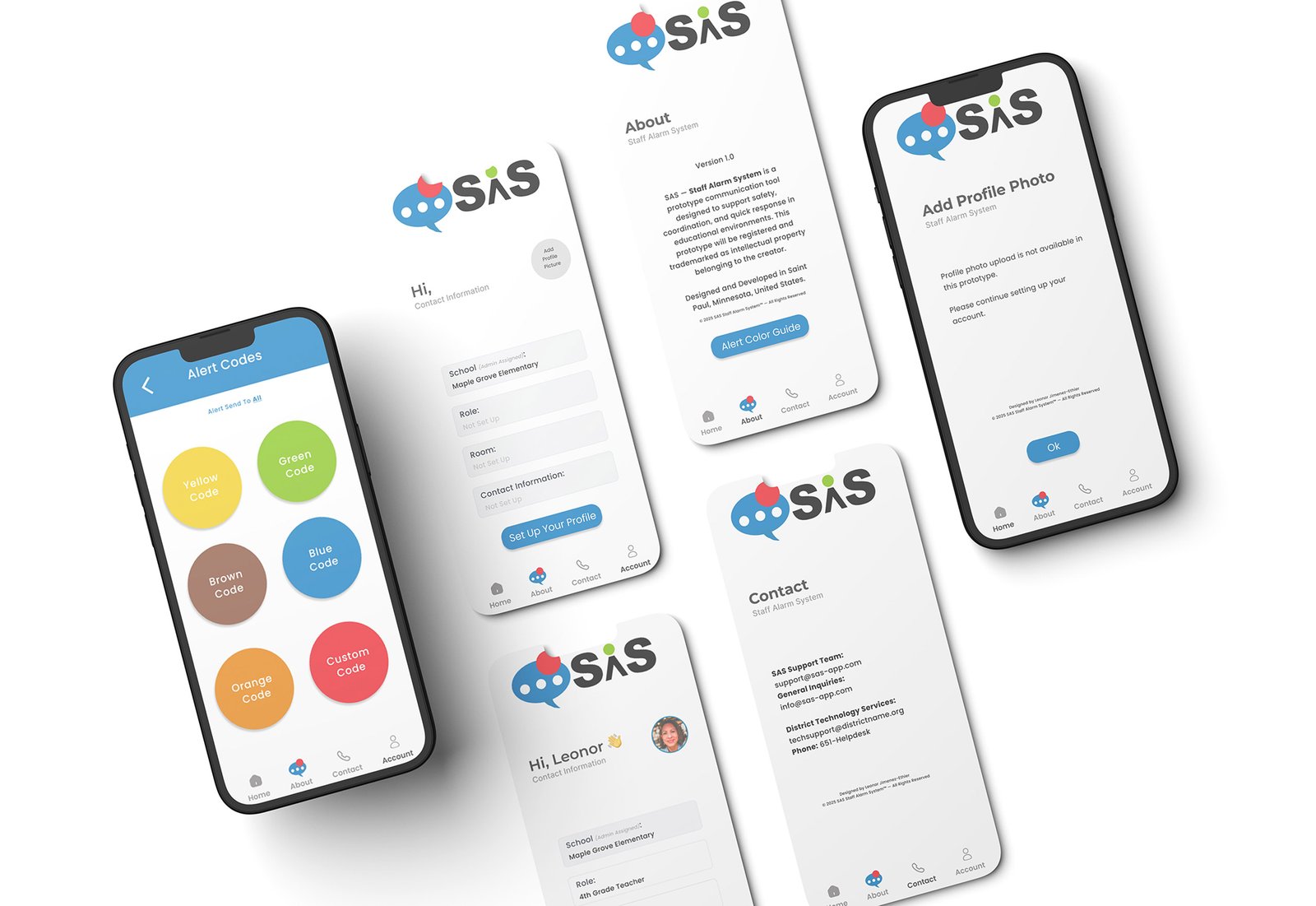 Staff Alarm System - App Development