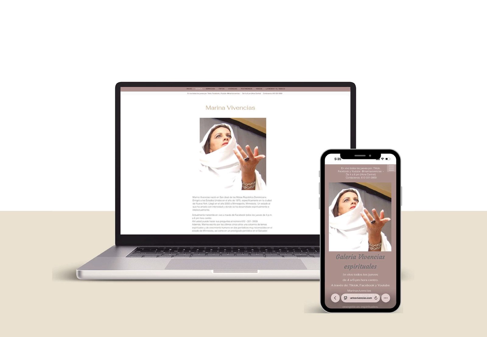 Marina-Vivencias-Website-Refresh-Phone-iPad-Mockup