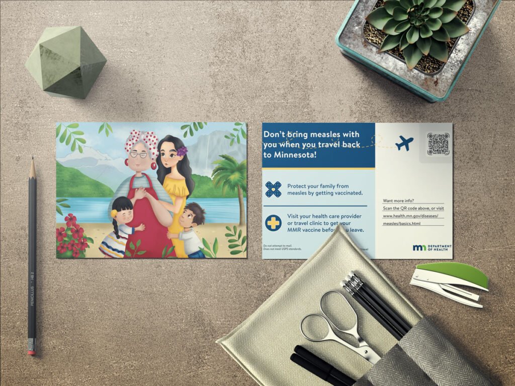 Postcard-on-desk-Mockup